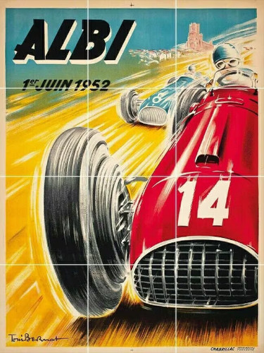 Albi france grand prix car - albi,