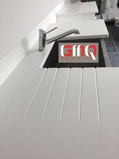 Pure White Quartz kitchen