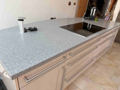 Corian kitchen worktop - kitchen,